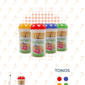PALILLOS DENTALES CORAZÓN PAQ 12 PIEZAS B-202 O27
