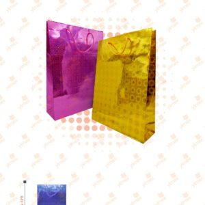 BOLSA DE REGALO METÁLICA PAQ 12 PIEZAS C-3 M6