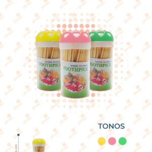 PALILLOS DENTALES PAQ 12 PIEZAS M126-6A-5 O30