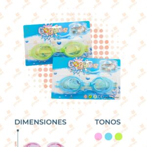 GOOGLES POR PIEZA AA-1107-1 Q53