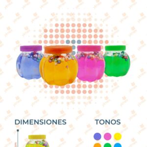 SLIME CALABACITA PAQ 24 PIEZAS C2418A L17
