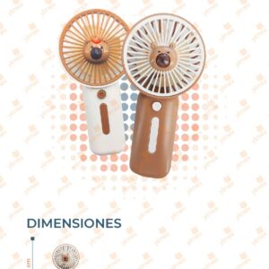 VENTILADOR CAPIBARA POR PIEZA RF-E4102 i6