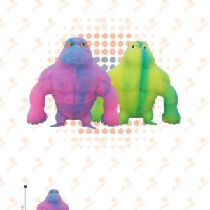 JUGUETE SQUISH GORILA PAQ 8 PIEZAS WK-644 L11