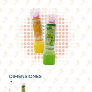 BORRADOR EN FORMA DE LABIAL PAQ 36 PIEZAS B8490 B16
