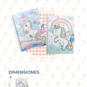 DIARIO DECORADO PAQUETE CON 12 PIEZAS BZ-36K C2