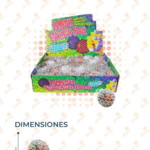 JUGUETE CEREBRO HIDROGEL PAQ 24 PIEZAS C2618 L30