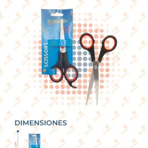 TIJERAS PAQ 12 PIEZAS D-05 B17