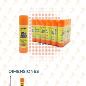 PEGAMENTO EN BARRA PAQ 24 PIEZAS GT-720 A32