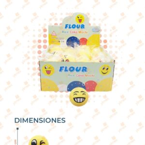 JUGUETE SQUISH EMOJI PAQ 24 PIEZAS R524U-11 L23