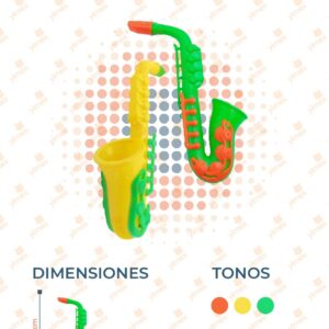 JUGUETE SAXOFÓN POR PIEZA YO-048 Q33