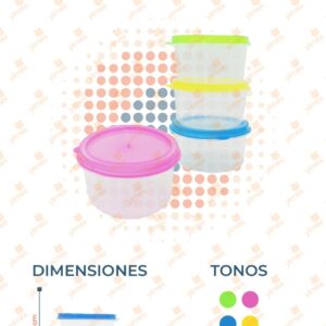 TOPPER PAQ CON 4 PIEZAS 2138-4Y O28