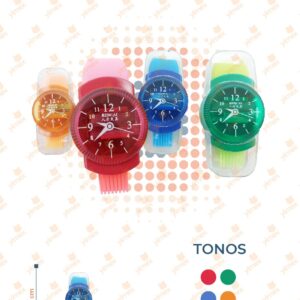 RELOJ SACAPUNTAS CON BORRADOR PAQ CON 48 PIEZAS BD-8103 B21