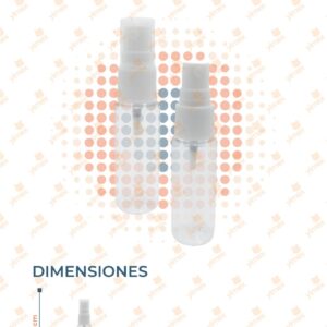 ATOMIZADOR 20 MILILITROS PAQ CON 12 PIEZAS G306PP-2 F21