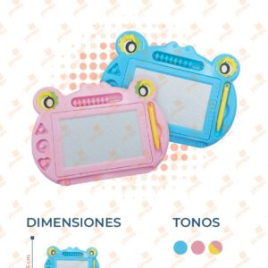 PIZARRÓN MÁGICO RANITA POR PIEZA HB-103 Q50