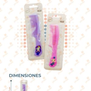 PEINE DECORADO PAQ CON 12 PIEZAS HLK-1223 J4