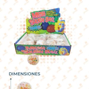 JUGUETE CEREBRO HIDROGEL PAQ 12 PIEZAS M87-5E-6 L12