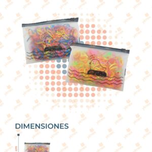 LIGAS EN BOLSITA PAQ CON 12 PIEZAS PJ-146 O10