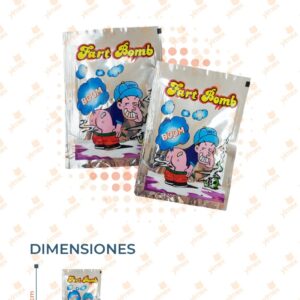 JUGUETE BOMBA APESTOSA PAQ CON 40 PIEZAS SL-078 Q2