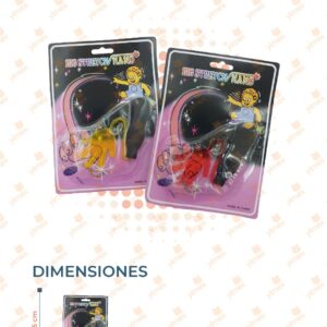 JUGUETE MANITA PEGAJOSA CON AGARRADERA PAQ 12 PIEZAS SZ-9 Q21