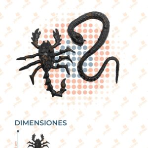 ANIMALITOS PEGAJOSOS EN BLISTER PAQ CON 20 PIEZAS SZ-J5 Q18