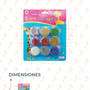 SET DIAMANTINA EN BOTES CON 9 X-653 K12