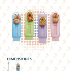 BORRADOR RETRACTIL CAPIBARA PAQ 24 PIEZAS XP-2416 D5