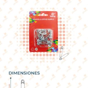 SET DE SEGURITOS METÁLICOS PAQ CON 12 SETS AA-1052 F16