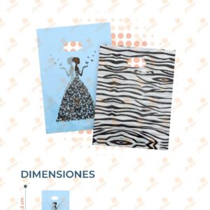 BOLSA DE PLÁSTICO MODELOS SURTIDOS PAQ CON 100 PIEZAS AG443 M11