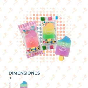 BORRADOR PALETA HELADA PAQ CON 32 PIEZAS AG463 K2