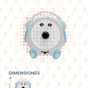 VENTILADOR DECORADO GRANDE POR PIEZA FS-831-3  i3