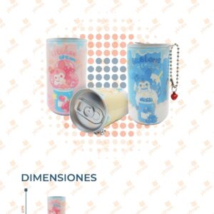 TOALLITAS EN LATA PAQ CON 12 PIEZAS GD-F032 i3