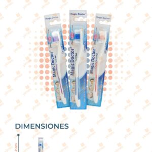 CEPILLO DENTAL ADULTO PAQ 12 PIEZAS GD-M606 G13