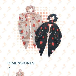 ADORNO PARA CABELLO DECORADO PAQ 12 PIEZAS HLP-1920 O6