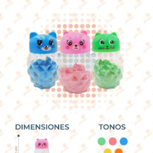 ARENA MÁGICA GATITO PAQ 24 PIEZAS JT-563 L24