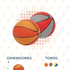 BALÓN BASKET POR PIEZA M108-8H-9 Q41