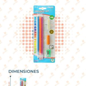 SET PAPELERIA ESCOLAR M4-3H-37 K5