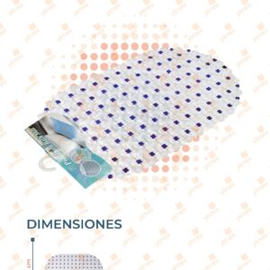 TAPETE PARA BAÑO POR PIEZA M421-6F-3 E11