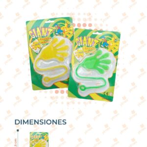 JUGUETE MANITA PEGAJOSA PAQ CON 12 PIEZAS SZ-13 Q6