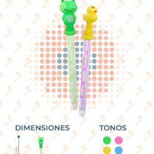 BURBUJA ANIMALITOS PAQ CON 24 PIEZAS C4239 L5