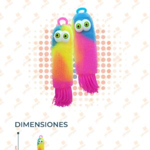 JUGUETE CALAMAR CON LUZ PAQ 12 PIEZAS GH-65 L4