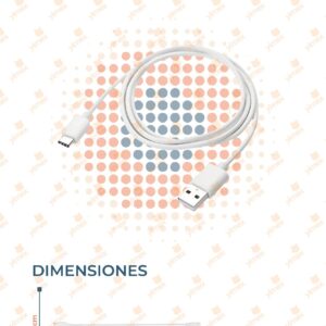 CABLE USB TIPO C PAQ CON 10 PIEZAS HT-1691 i6