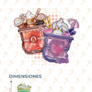 SLIME EN BOLSA DECORADA PAQ CON 12 PIEZAS JT-571 L20