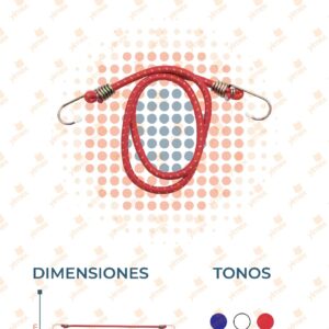 TENSOR ELÁSTICO POR PIEZA LIN-128-7 H3