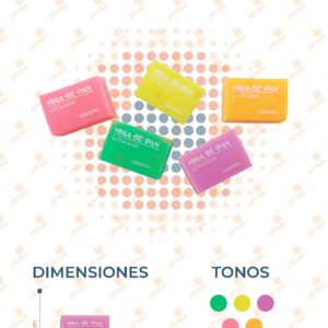 BORRADOR MIGA DE PAN PAQ CON 30 PIEZAS M41-8H-6 A14