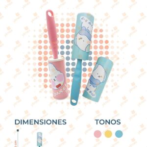 RODILLO QUITA PELUSA PEGAJOSO POR PIEZA M97-22F-2  F18