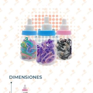 LIGAS EN BOTE PAQ CON 12 PIEZAS PJ-8 M26