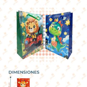 BOLSA DE REGALO INFANTIL PAQ 12 PIEZAS R253R-8 M24