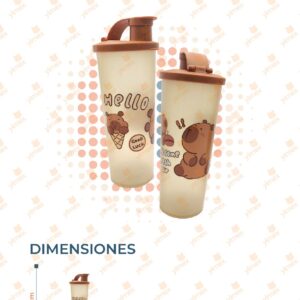 VASO CAPIBARA PAQ CON 12 PIEZAS R254U-22 O37