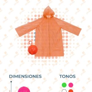IMPERMEABLE PORTÁTL EN BOLA POR PIEZA RA-1 F14
