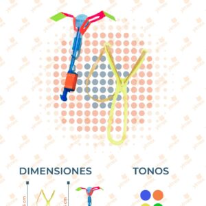 JUGUETE FLECHA CON LUZ PAQ CON 50 PIEZAS T-159 Q45